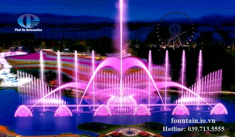 musical fountain